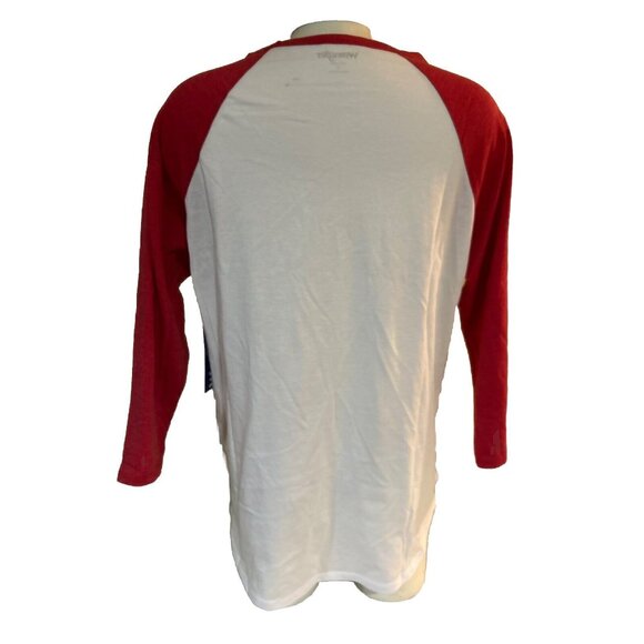 NEW UGA Georgia Bulldogs Wrangler White 3/4 Sleeve Baseball Tee Shirt Women's M - Picture 5 of 6